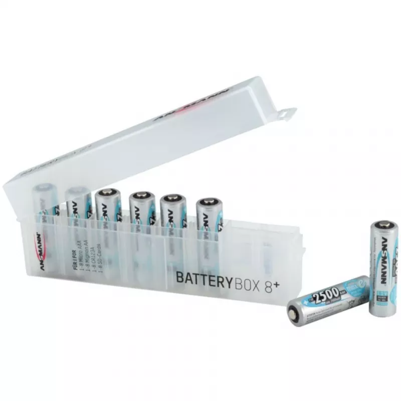 Baterijų dėžutė Ansmann 4000033 skaidri