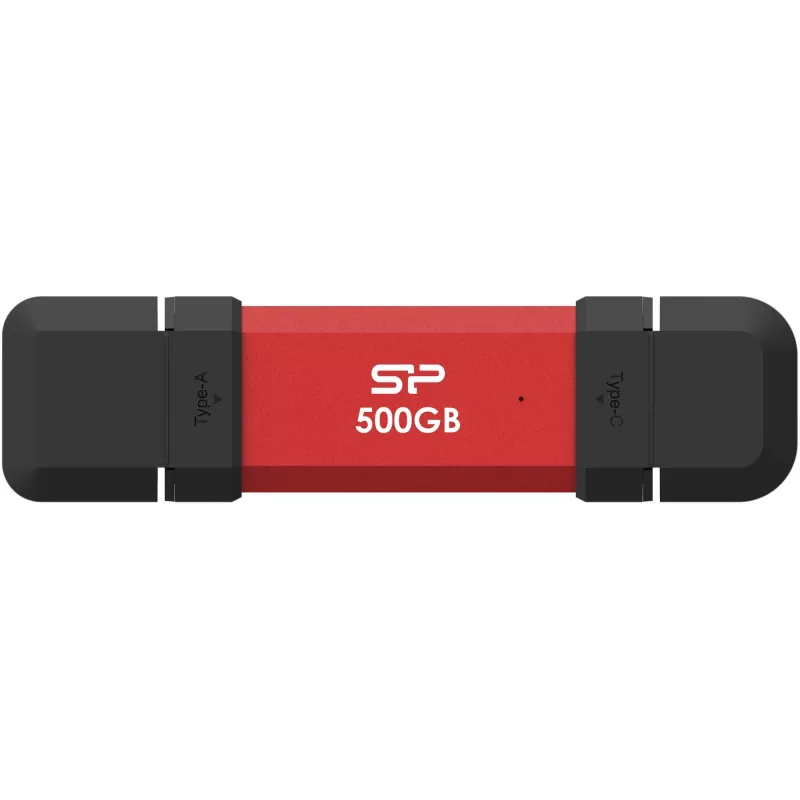 Nešiojamasis SSD Silicon Power DS72 500 GB, USB-C/USB-A 3.2 Gen 2