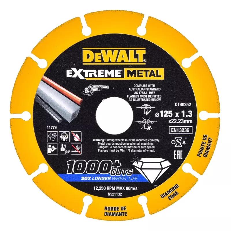 Kampinis šlifuoklis DeWALT DCG405P3 18V (DCG405P3-QW)