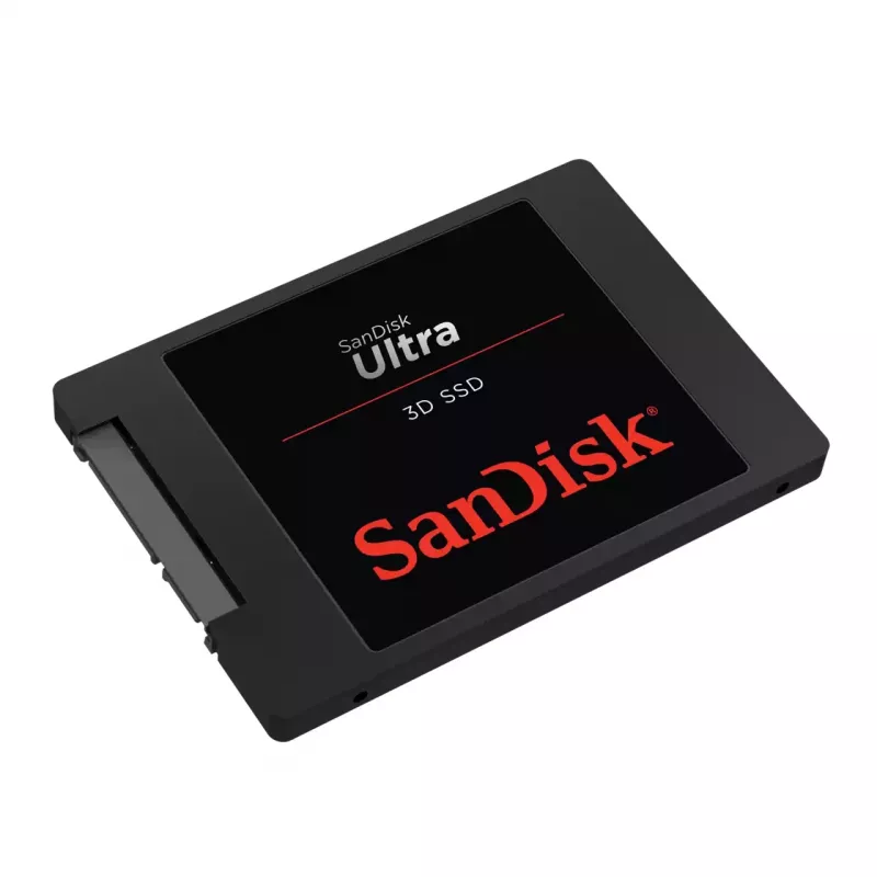 SanDisk Ultra 3D - SSD - 500 GB - vidinis - 2,5 colio (6,4 cm) - SATA 6 Gb/s (SDSSDH3-500G-G26)