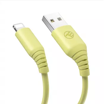USB–Lightning laidas Tellur T-MLX46884 3A 1 m geltonas