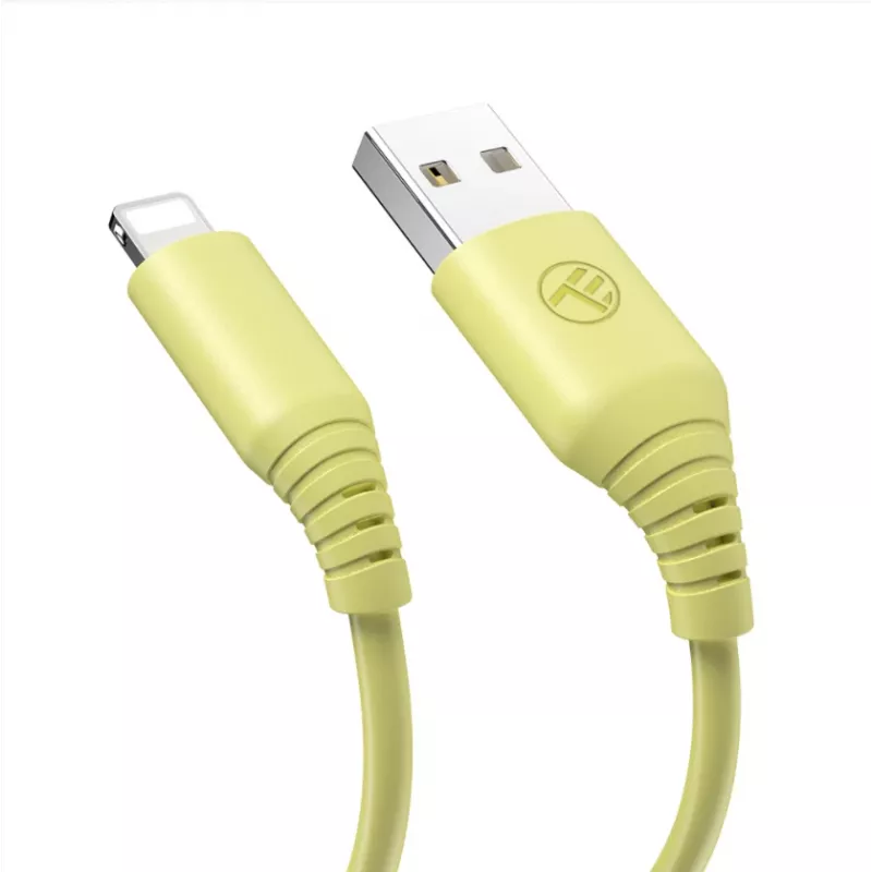 USB–Lightning laidas Tellur T-MLX46884 3A 1 m geltonas
