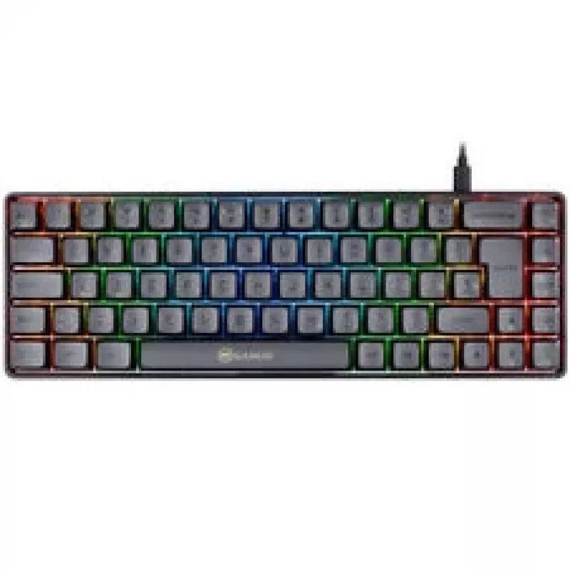 GAMIAC TKL69G SF žaidimų klaviatūra, Kailh Raudona - juoda/pilka
