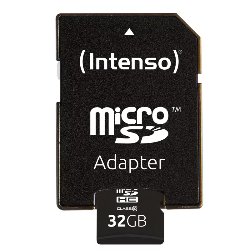 MEMORY MICRO SDHC 32GB C10/SU ADAPTERIU 3413480 INTENSO