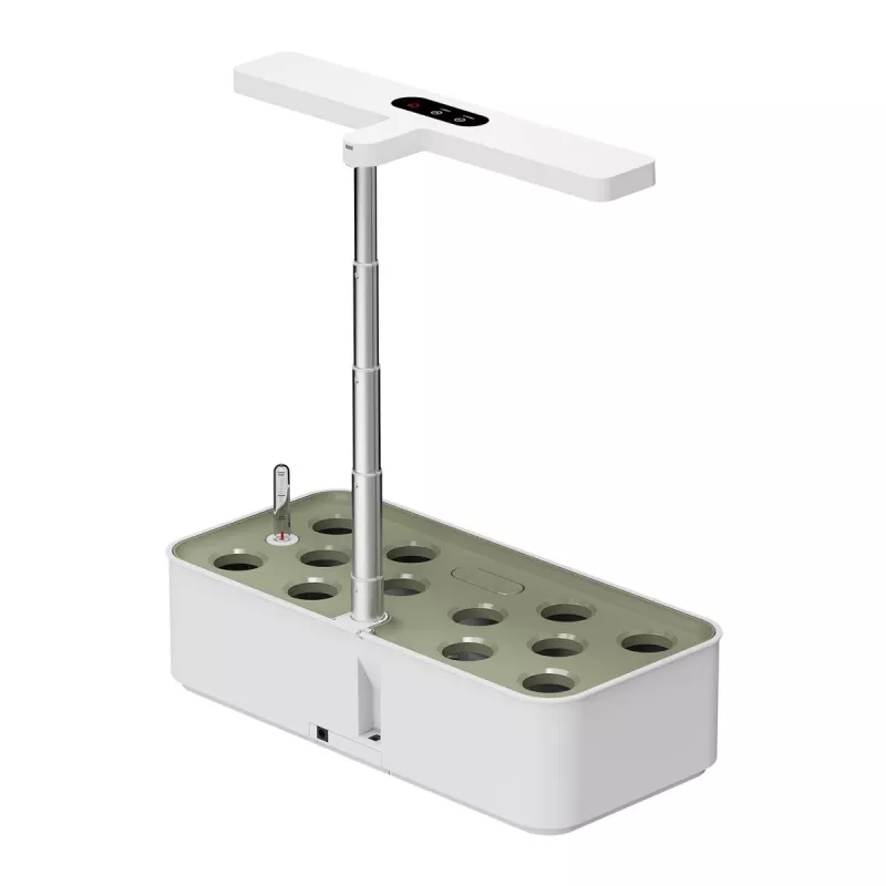 GreenBlue išmanioji kambarinė augalų auginimo sistema, SMART vazonas, 4L talpa, 12 augalų, pilno spektro LED, GB133