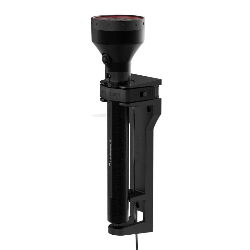 Rankinis žibintuvėlis Ledlenser P21R juodas įkraunamas LED, 1000 lm, IP68, 32700 baterija, 1100 m spindulys