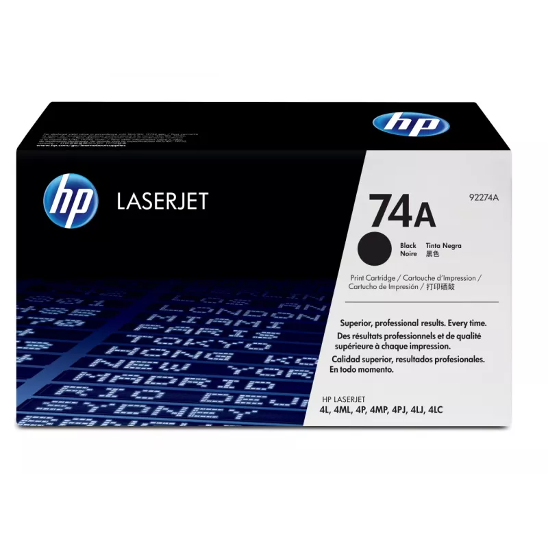 HP Toneris 92274A (74A) - Juodas - Talpa: 3.350 puslapių (92274A)