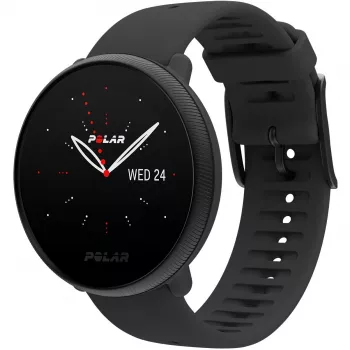 Polar Ignite 2 - Black & Pearl - Sportinis laikrodis su dirželiu - Silikoninis - juodas - Dirželio dydis: S/L - Bluetooth - 35 g (90085182)