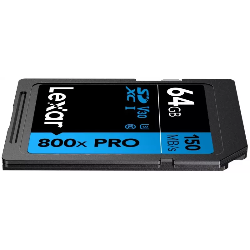 SDXC „flash“ atminties kortelė „Lexar“ 64 GB UHS-I 800xPRO — Class 10, U3, V30, 150 MB/s