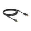DisplayPort kabelis DeLOCK 83722 Mini DisplayPort 2m Juoda