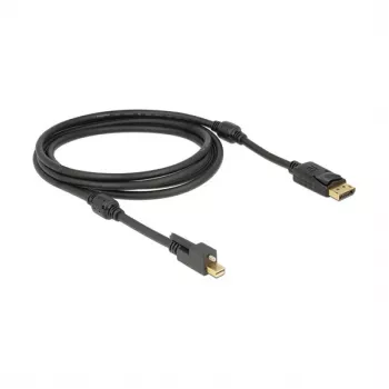 DisplayPort kabelis DeLOCK 83722 Mini DisplayPort 2m Juoda