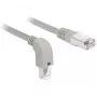 Tinklo kabelis DeLOCK 85875 2m Cat6a S/FTP pilkas