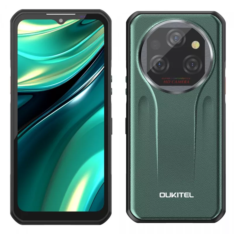 Išmanusis telefonas Oukitel WP39 Pro 6,3 colio 12 GB RAM 512 GB žalias