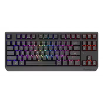 GENESIS Thor 230 TKL klaviatūra, skirta žaidimams USB + RF belaidė + Bluetooth QWERTY US anglų juoda