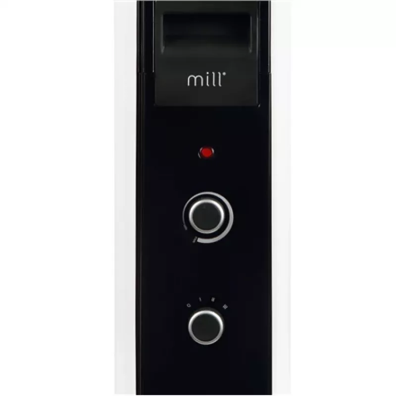 Mill | Šildytuvas | AB-H1000MEC | Alyva užpildytas radiatorius | 1000 W | Galios lygių skaičius 3 | Tinka patalpoms iki 12-16 m² | Balta