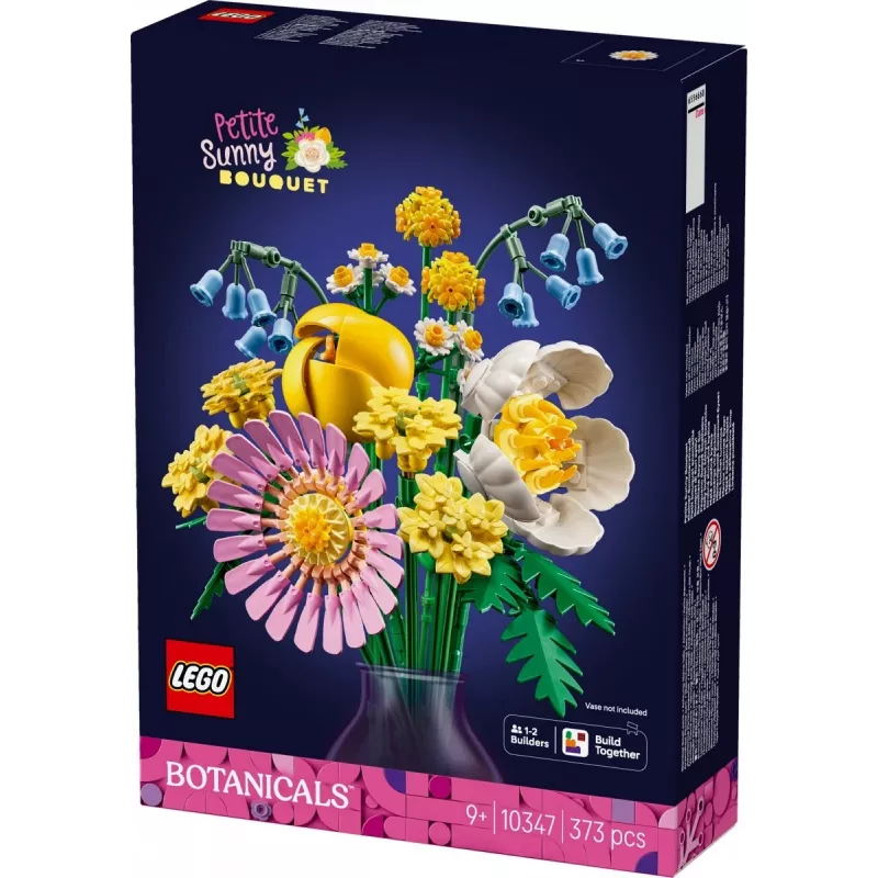 LEGO ICONS 10347 Botaninė kolekcija – Maža saulėta puokštė