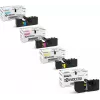 Daugkartinis dažų kasečių rinkinys Kyocera TK-5440 Originalius, 4 vnt. (juoda), suderinamiems Kyocera spausdintuvams