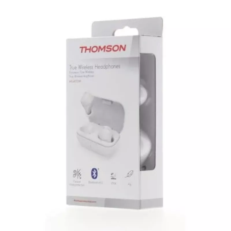 Hama WEAR7701W ausinės belaidės į ausis įdedamos skambučiams/muzikai Bluetooth balta