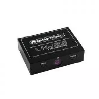 Garsio reguliatorius Omnitronic LH-125 IR 125W — pasyvus linijinis lygio valdiklis garso sistemoms