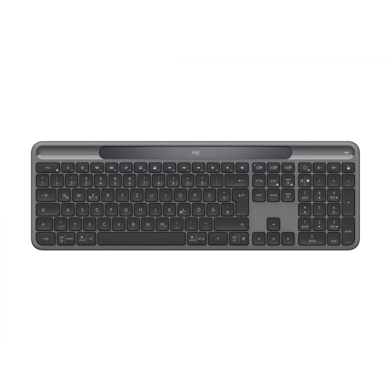 Logitech Signature plonas Solar+ K980 belaidė klaviatūra, grafitas