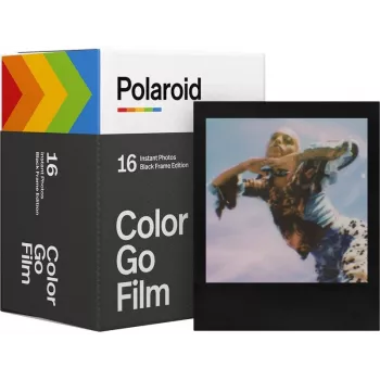 Polaroid | Nuotraukų plokštelės momentinėms kameroms Go Color juodas rėmelis 2 pakuotės, 16 vnt.