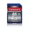 Transcend 4 GB SDHC Class 10 „Flash“ atmintis TS4GSDHC10