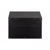 Prie sienos montuojama 19 colių stovo spinta DIGITUS Dynamic-N DN-37103 — 7U, 600x600 mm, IP20, nemontuota, juoda