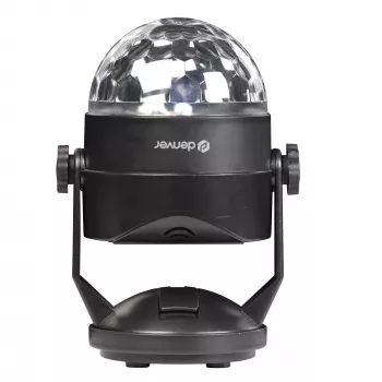 LED disko rutulio šviestuvas DENVER LDB-319 — kompaktiškas LED vakarėlių šviestuvas, modelis 117220200040