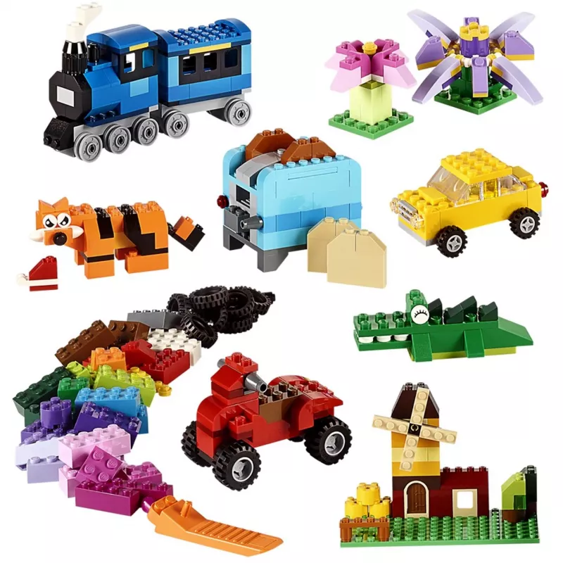 LEGO 10696 Classic Medium Creative Brick Box Easy Toy Storage Colourful Bricks Building Set Toys for Kids Boys & Girls Aged 4 Plus Years Old with