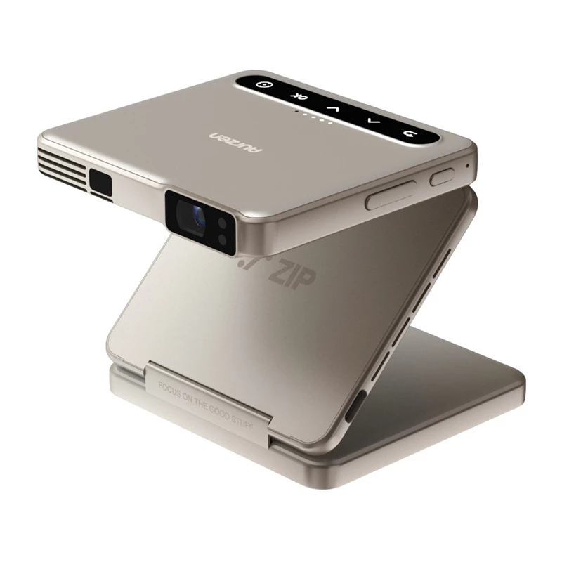 Projektorius Aurzen AURZEN Zip Projector (auksinis) modelis AU-PJ-ZP001M-USGD0