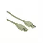 GoodConnections jungiamasis laidas USB 2.0 kištukas A į kištuką A, pilkas, 1 m,
