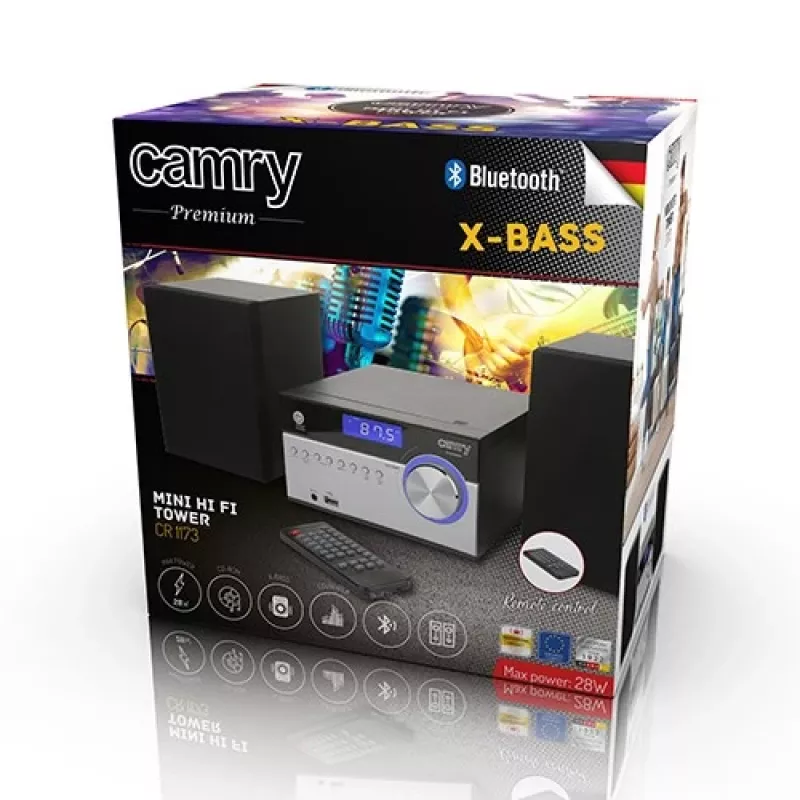 CAMRY CR 1173 mini hi-fi system