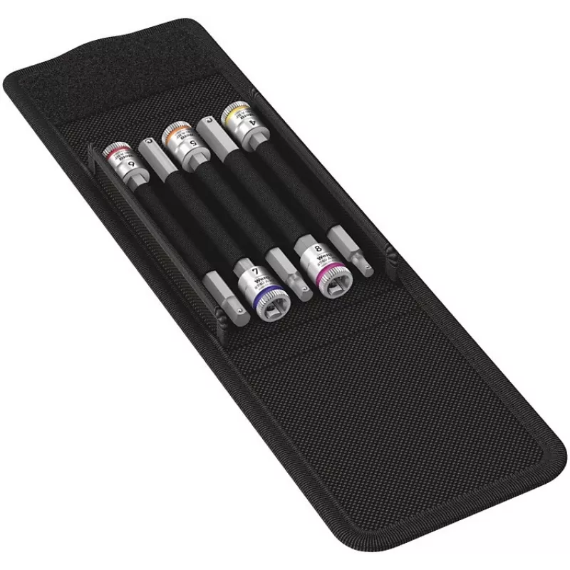 Kištukinių galvučių komplektas ZYLKOP 1/4'' 8740 A HF 1, 5 vnt.