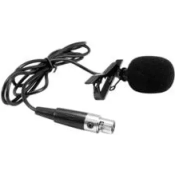 Lavalier mikrofonas Omnitronic 13106976 juodas - -37 dB jautrumas