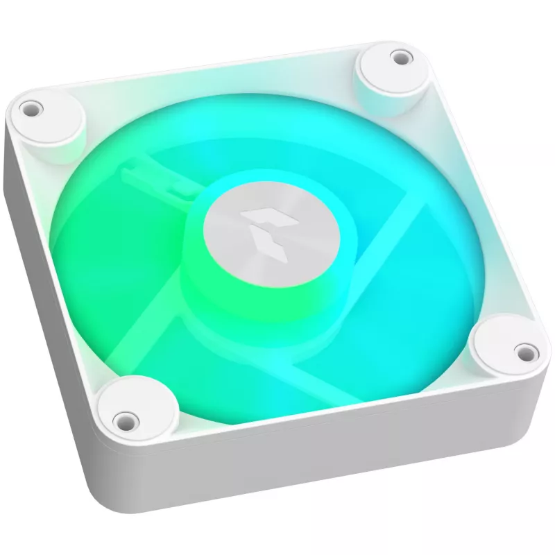 APNX FP1-120 WH 120mm ARGB PWM korpuso ventiliatorius – baltas