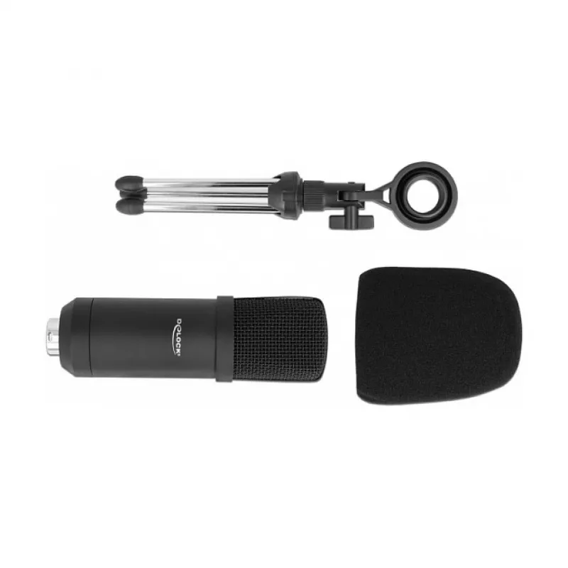 Kompiuterio mikrofonas DeLOCK Professional Computer Podcasting Microphone