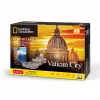 3D puzzle Cubicfun Šv. Petro bazilikos modelis 306-DS0997H, kartoninės dalys, surinktas mastelio modelis