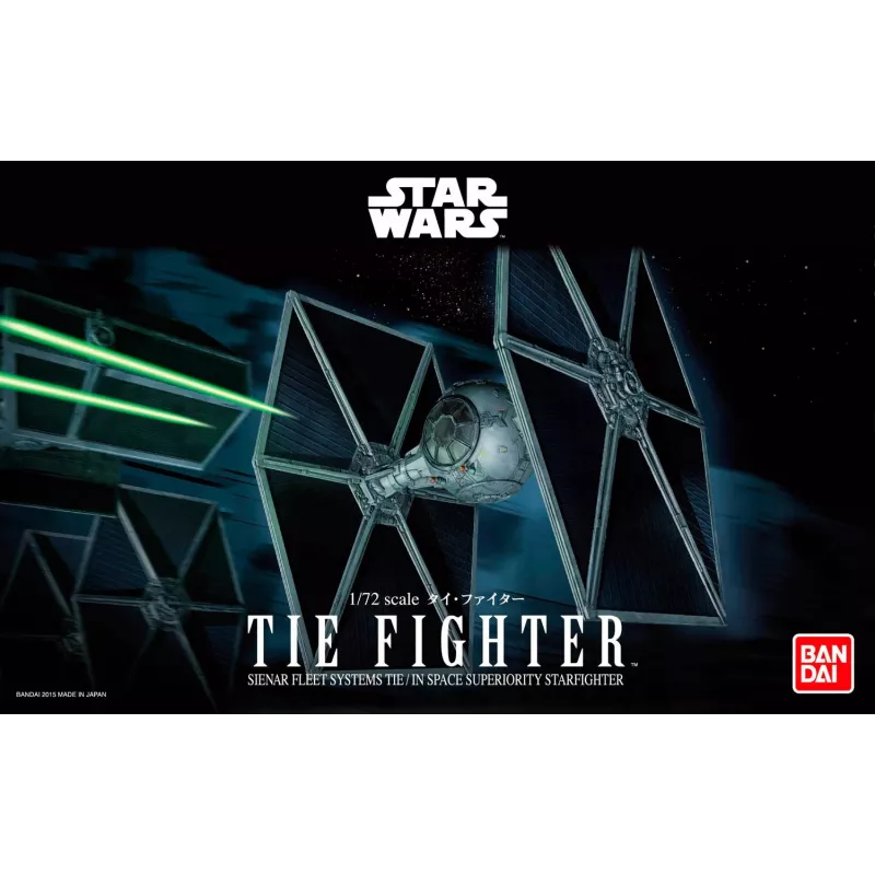 Shuttle model Bandai TIE Fighter 1:72