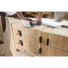 Strypinis spaustuvas Bessey UniKlamp UK100, 1000 mm ilgis, 80 mm gylis, juoda/raudona