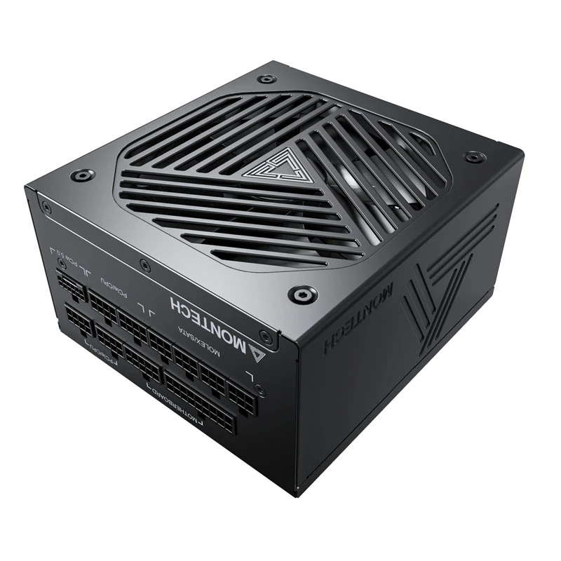 Montech Titan Gold 1200W - 80 PLUS & Cybenetics Gold, modulinis, PCIe 5.0 - 1200 Vatų