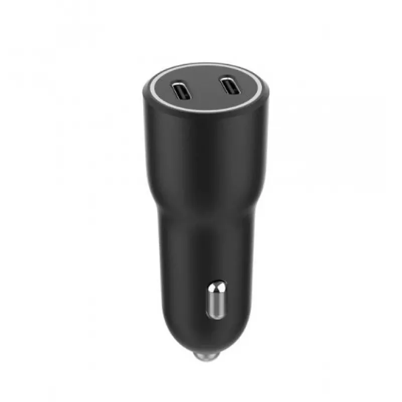 Gembird TA-UC-C2PD40-CAR-01 maitinimo adapteris juodas