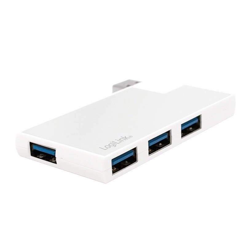 USB3.0 4 prievadų šakotuvas, sidabrinis