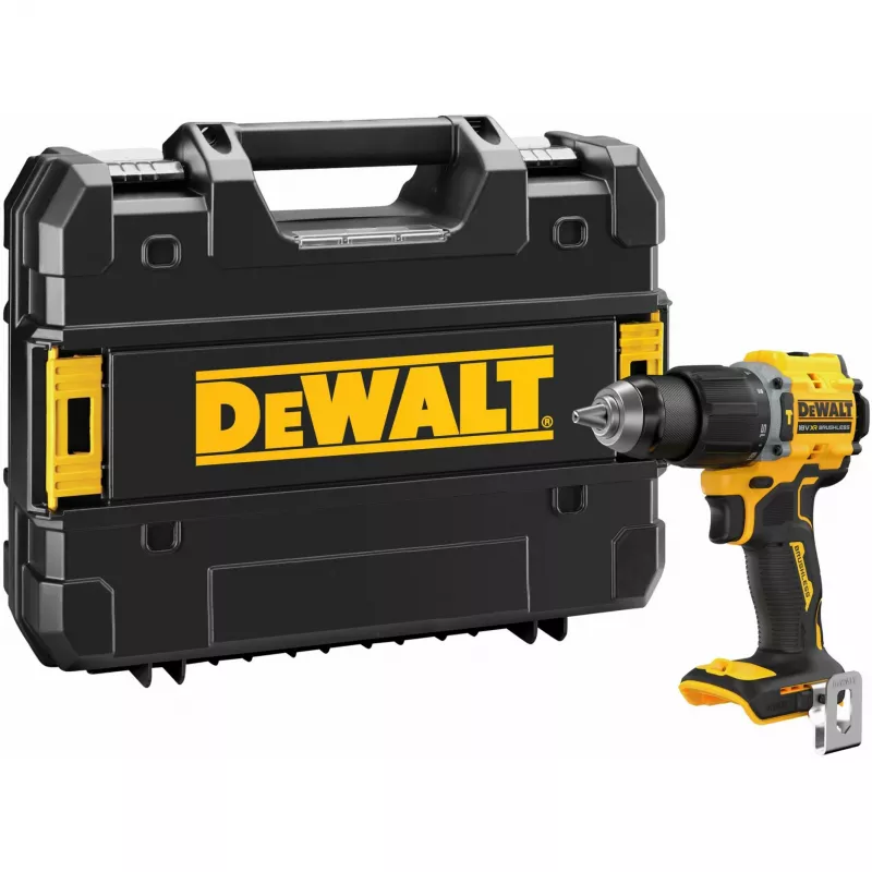Belaidis gręžtuvas-suktuvas DeWalt DCD799NT-XJ 18V bešepetėlis variklis kompaktiškas dizainas