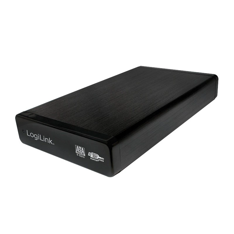 HDD korpusas LogiLink UA0284 Juodas 3,5 colio