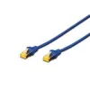 Tinklo kabelis Digitus CAT 6A S/FTP RJ-45 Cat6a 10 m mėlynas