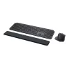 Logitech MX Keys Combo for Business - Klaviatūros ir pelės rinkinys - su foniniu apšvietimu - belaidis - Bluetooth LE - QWERTY - GB - Graphite