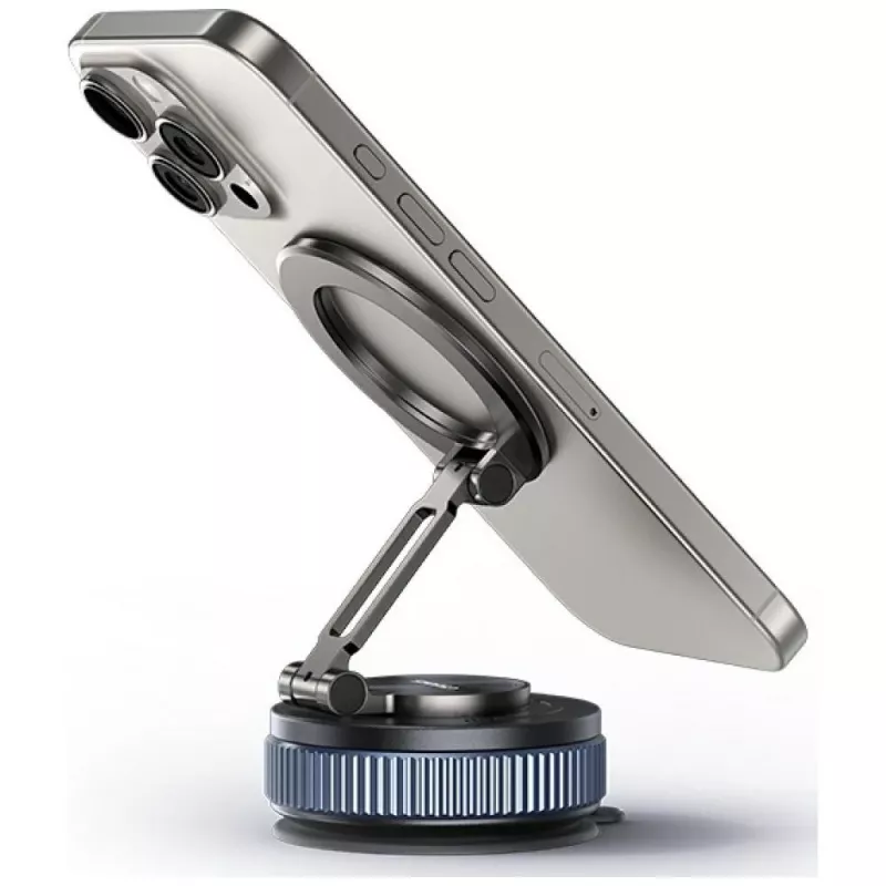 Telefono laikiklis USAMS ZJ084 magnetic tarnish — magnetinis automobilinis/stalinis laikiklis išmaniesiems telefonams