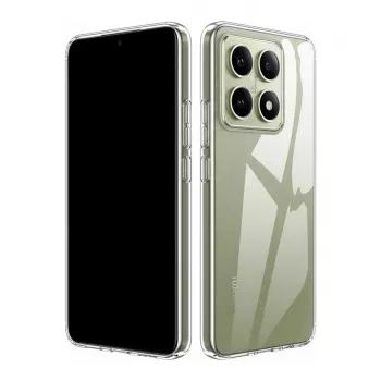 PEDEA minkštas TPU dėklas, skirtas Xiaomi Redmi 14T Pro, permatomas (12260110)