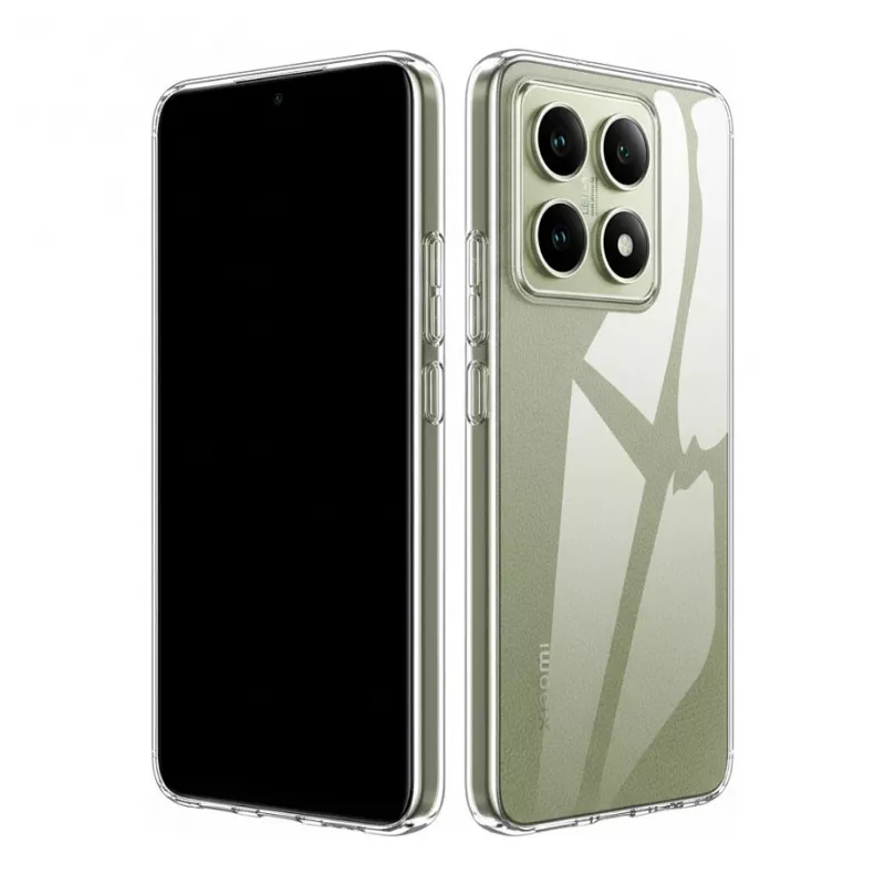 PEDEA minkštas TPU dėklas, skirtas Xiaomi Redmi 14T Pro, permatomas (12260110)
