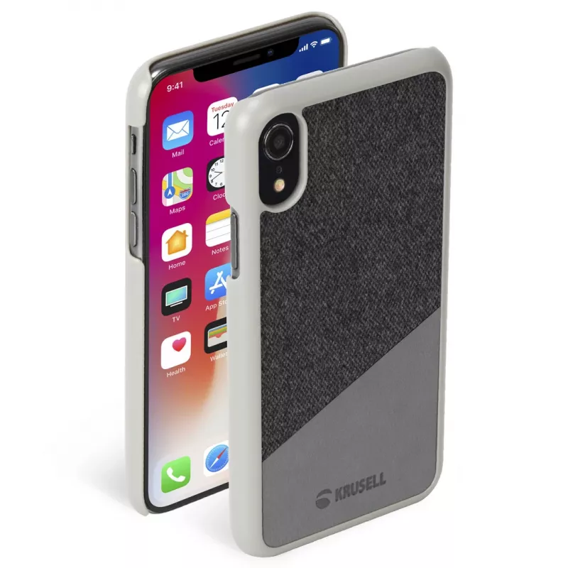 Dėklas Krusell Tanum iPhone XR 15,5 cm (6,1 colio) Pilkas